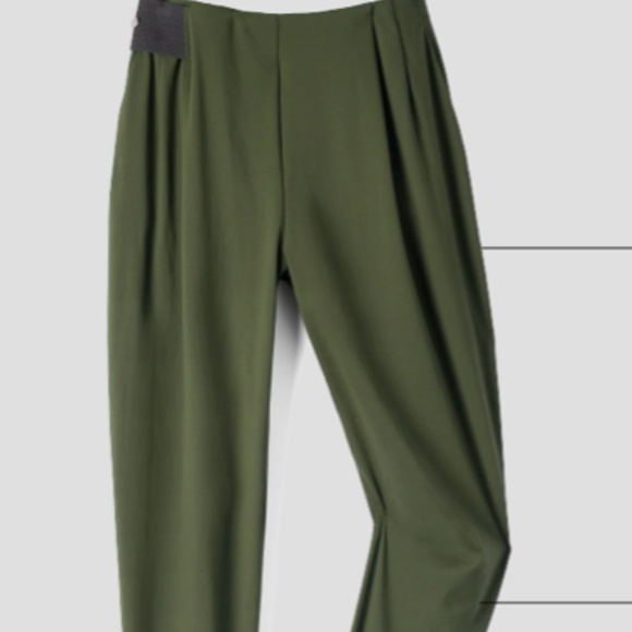 ADAY Turn It Up Pants, Harder to Find Color - Moss Size M - Picture 1 of 3